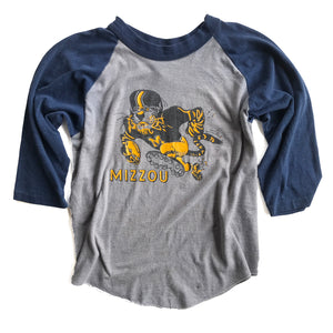 WESTSIDE STOREY VINTAGE | 1971 MISSOURI TIGERS FOOTBALL RAGLAN - Westside Storey