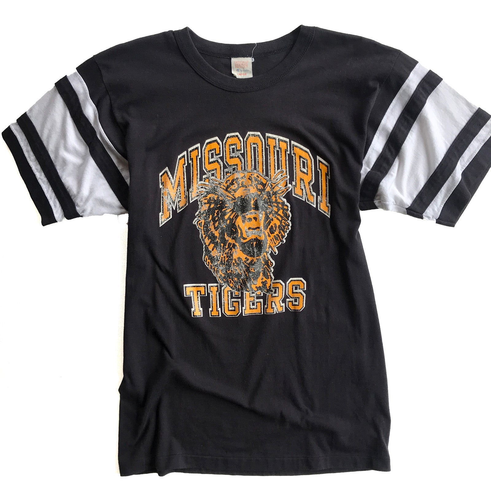 WESTSIDE STOREY VINTAGE | MISSOURI TIGERS FOOTBALL T-SHIRT - Westside Storey