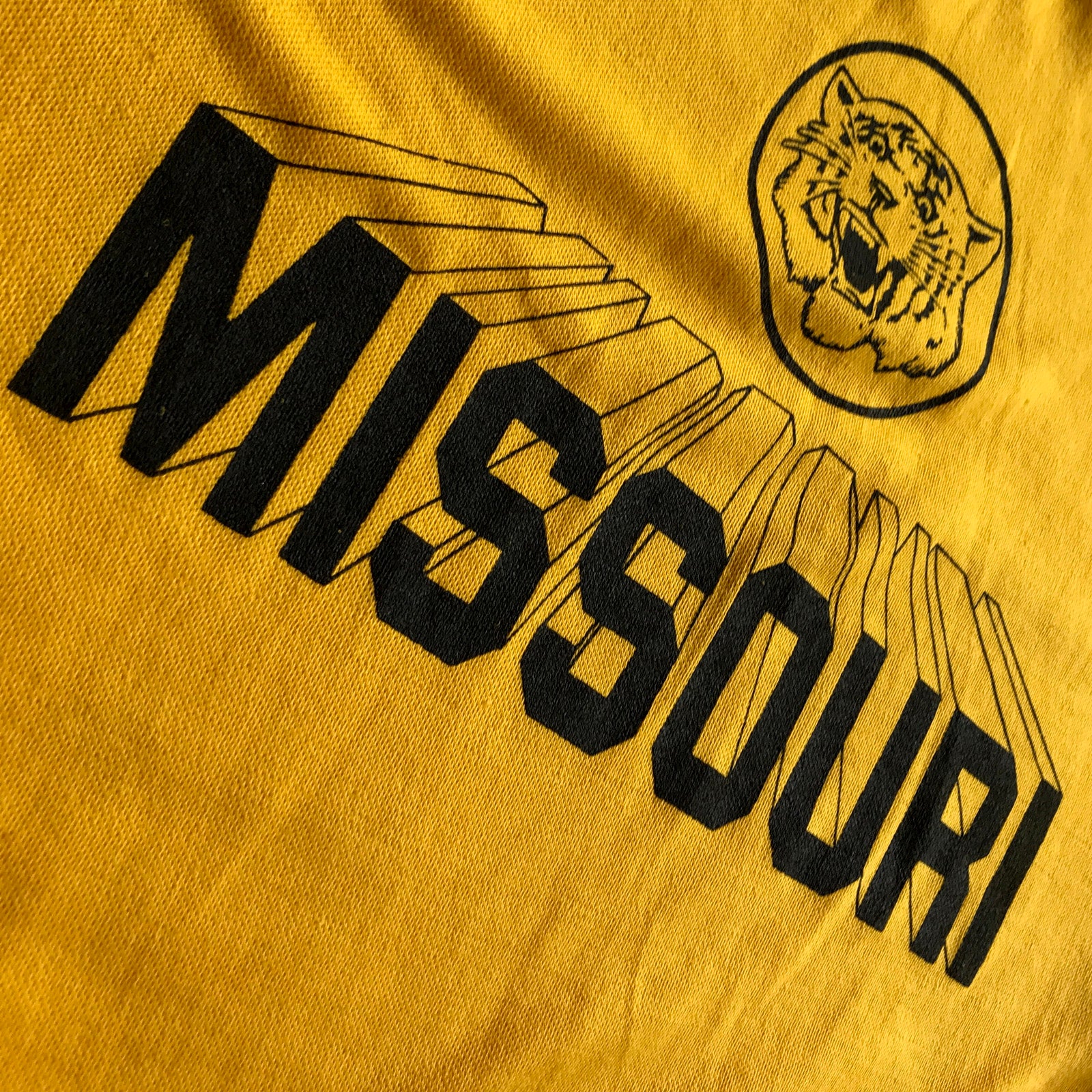 Vintage Colosseum Missouri Tigers Sewn Football Jersey Size Large