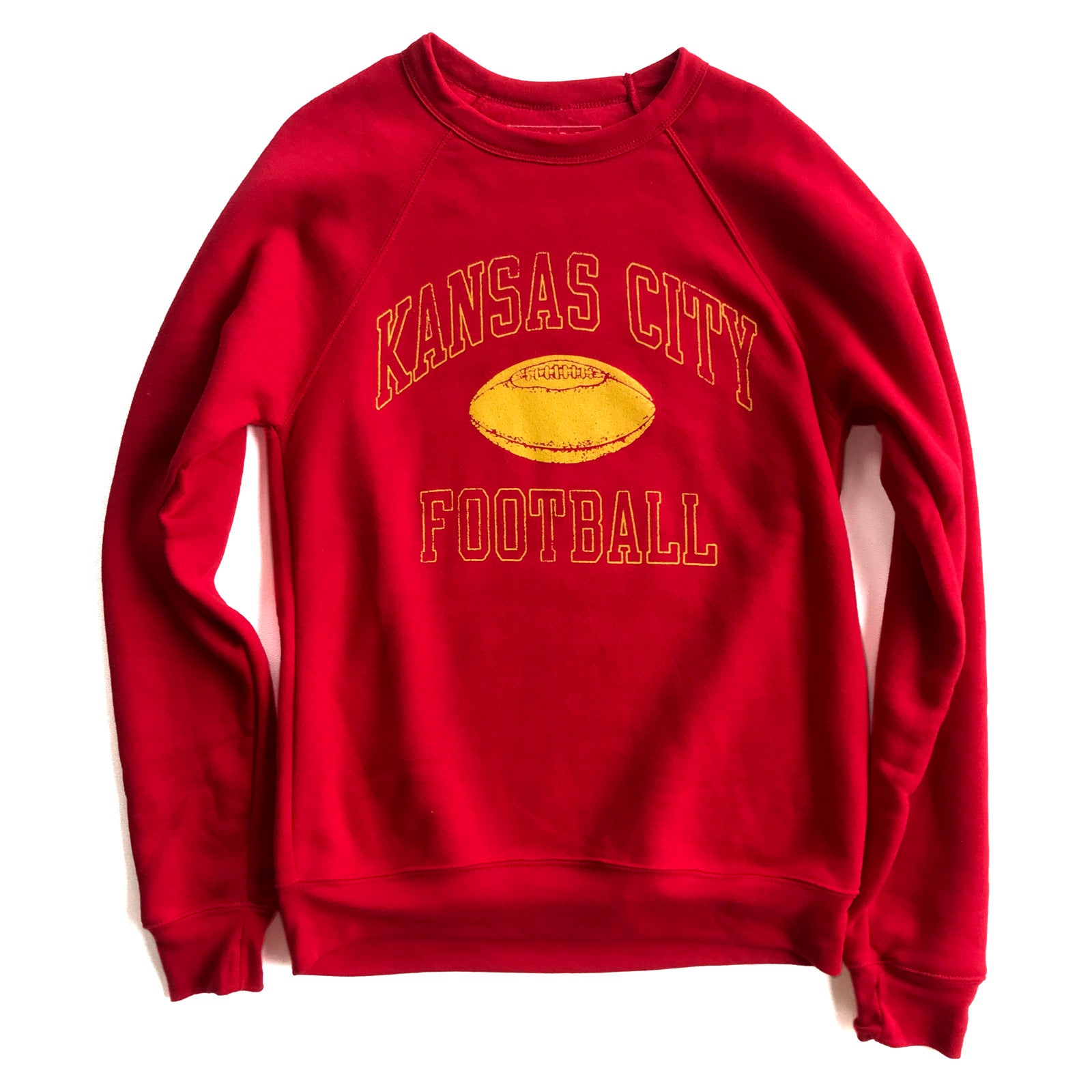 BELLBOY | KANSAS CITY FOOTBALL SWEATSHIRT - RED - Westside Storey