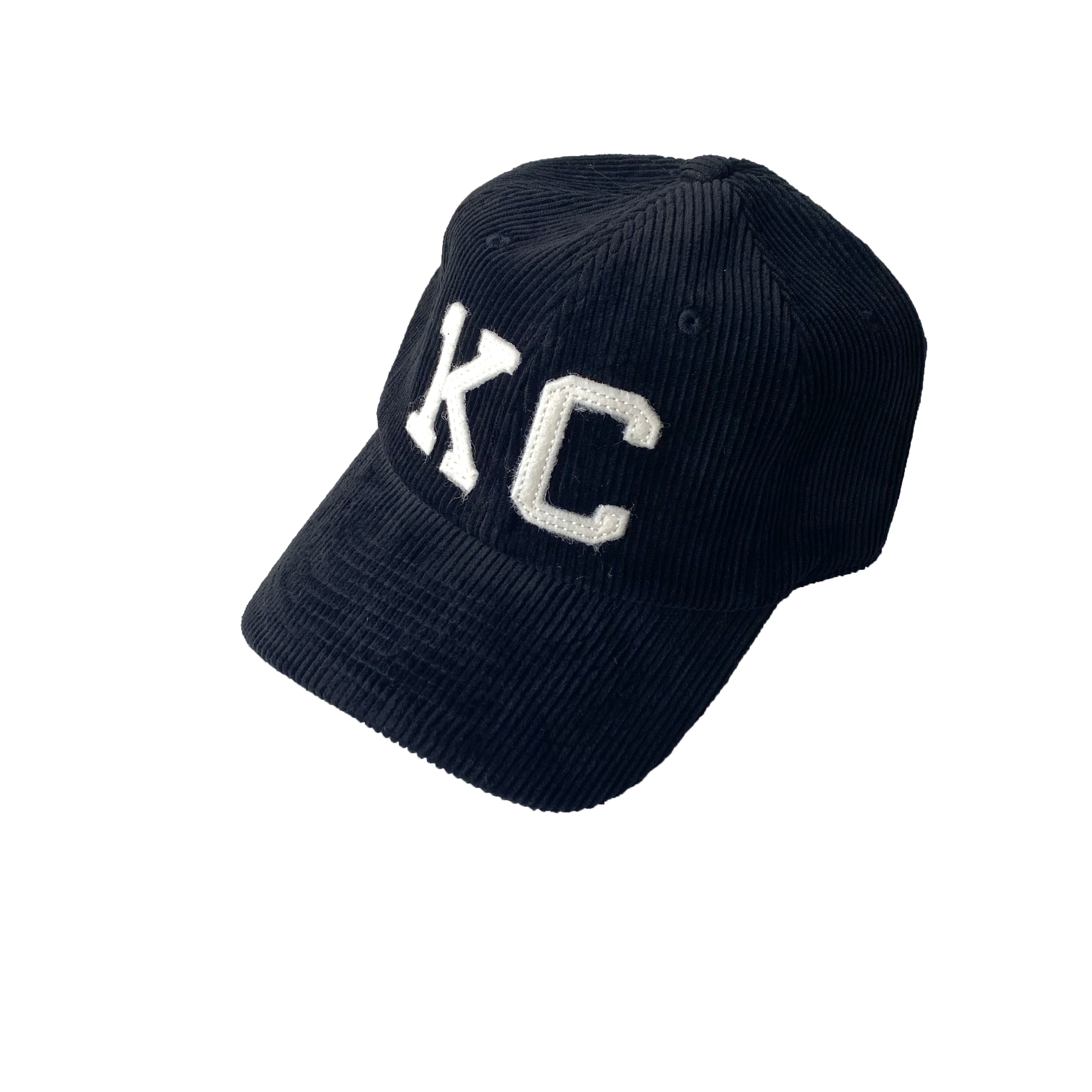 1KC | CORDUROY BASEBALL HAT - BLACK - Westside Storey