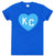 CHARLIE HUSTLE | KC HEART T-SHIRT - ROYAL - Westside Storey