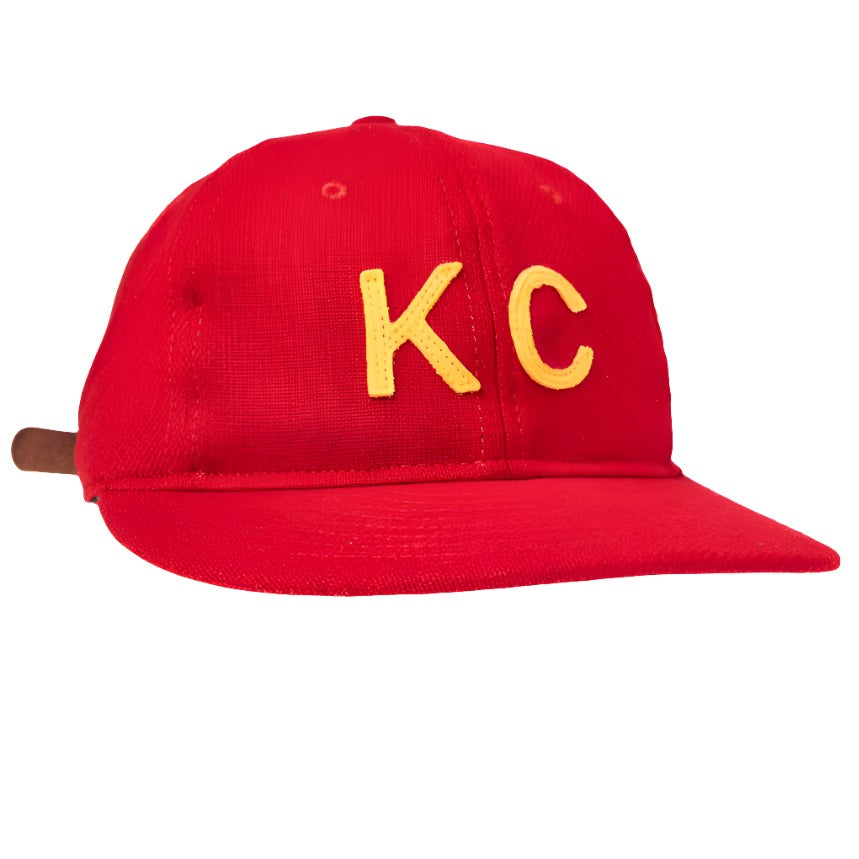 SANDLOT | VINTAGE FLATBILL HAT - RED/GOLD - Westside Storey