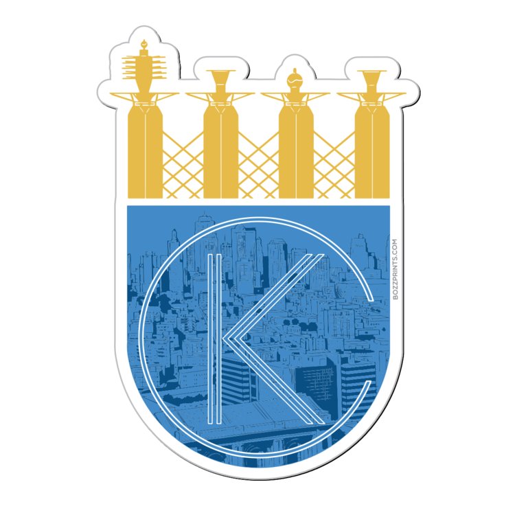 BOZZ PRINTS | KANSAS CITY ROYALTY DECAL