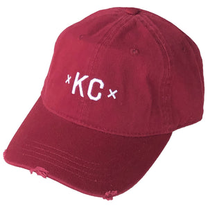 MADE MOBB | KC DAD HAT | MAROON Made Mobb