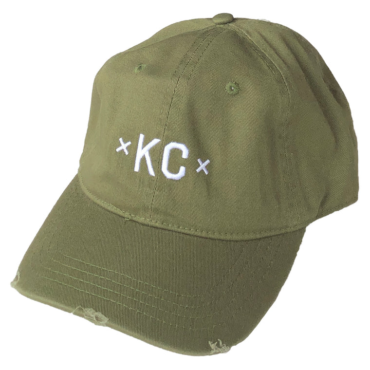 MADE MOBB | KC DAD HAT | ARMY GREEN
