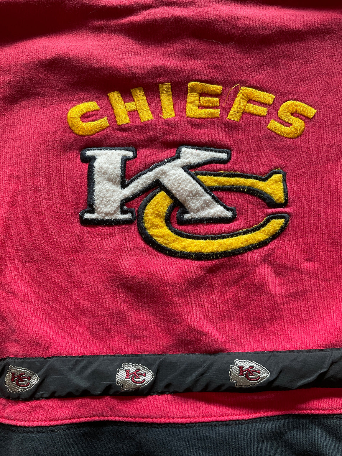 WESTSIDE STOREY VINTAGE  MIRAGE KC CHIEFS BASEBALL JERSEY