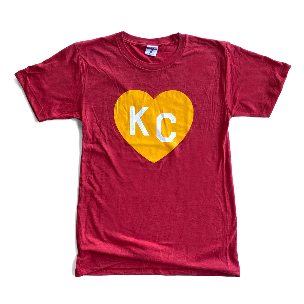 CHARLIE HUSTLE | KC HEART T-SHIRT - GREY Charlie Hustle
