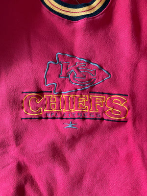 WESTSIDE STOREY VINTAGE | VINTAGE 90'S LEGENDS NFL FITNESS CHIEFS SWEATSHIRT - Westside Storey