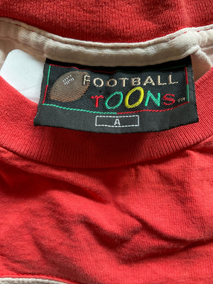 WESTSIDE STOREY VINTAGE | VINTAGE 1993 LOONEY TUNES CHIEFS QUARTER SLEEVE - Westside Storey