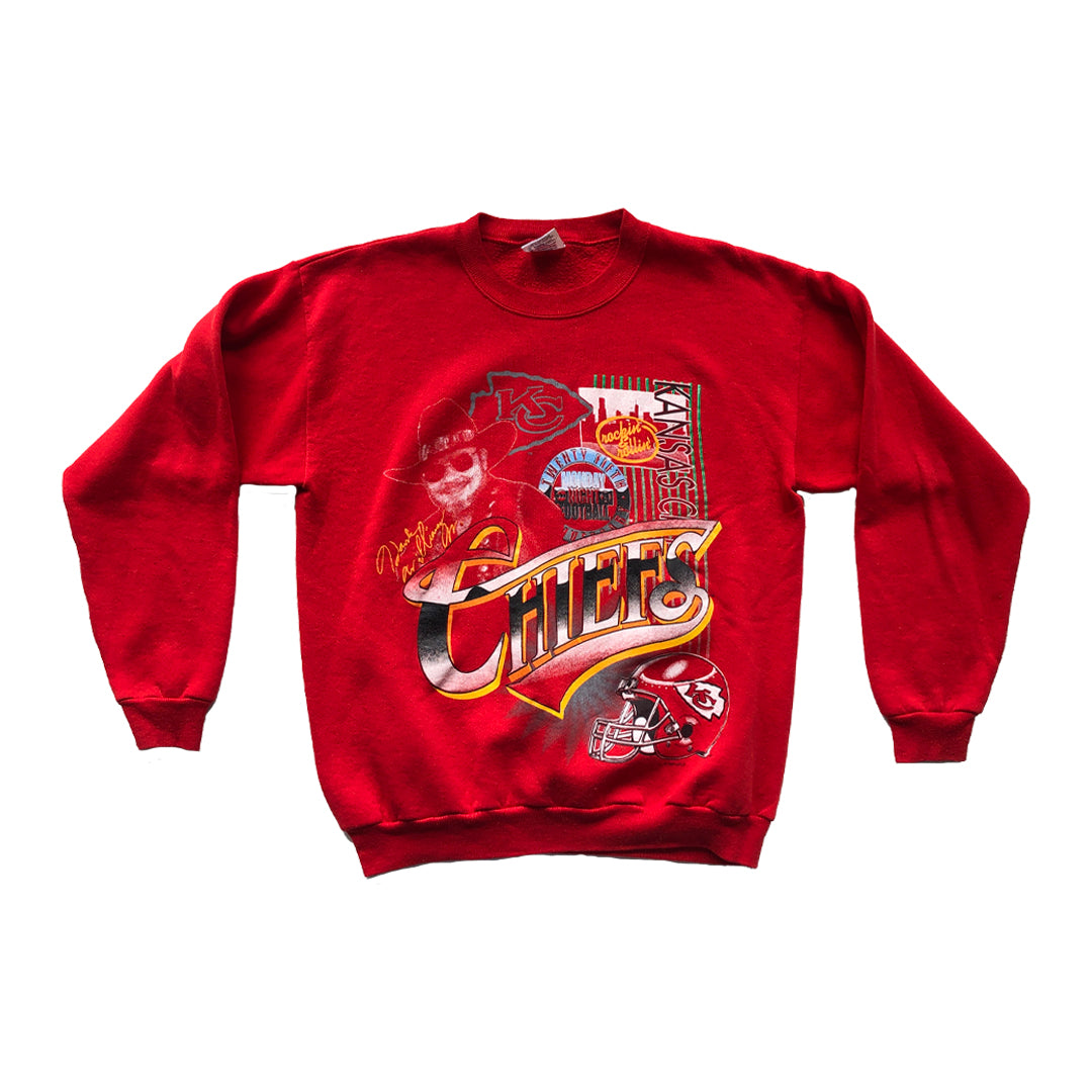 WESTSIDE STOREY VINTAGE | VINTAGE 1994 MNF HANK WILLIAMS CHIEFS SWEATSHIRT - Westside Storey
