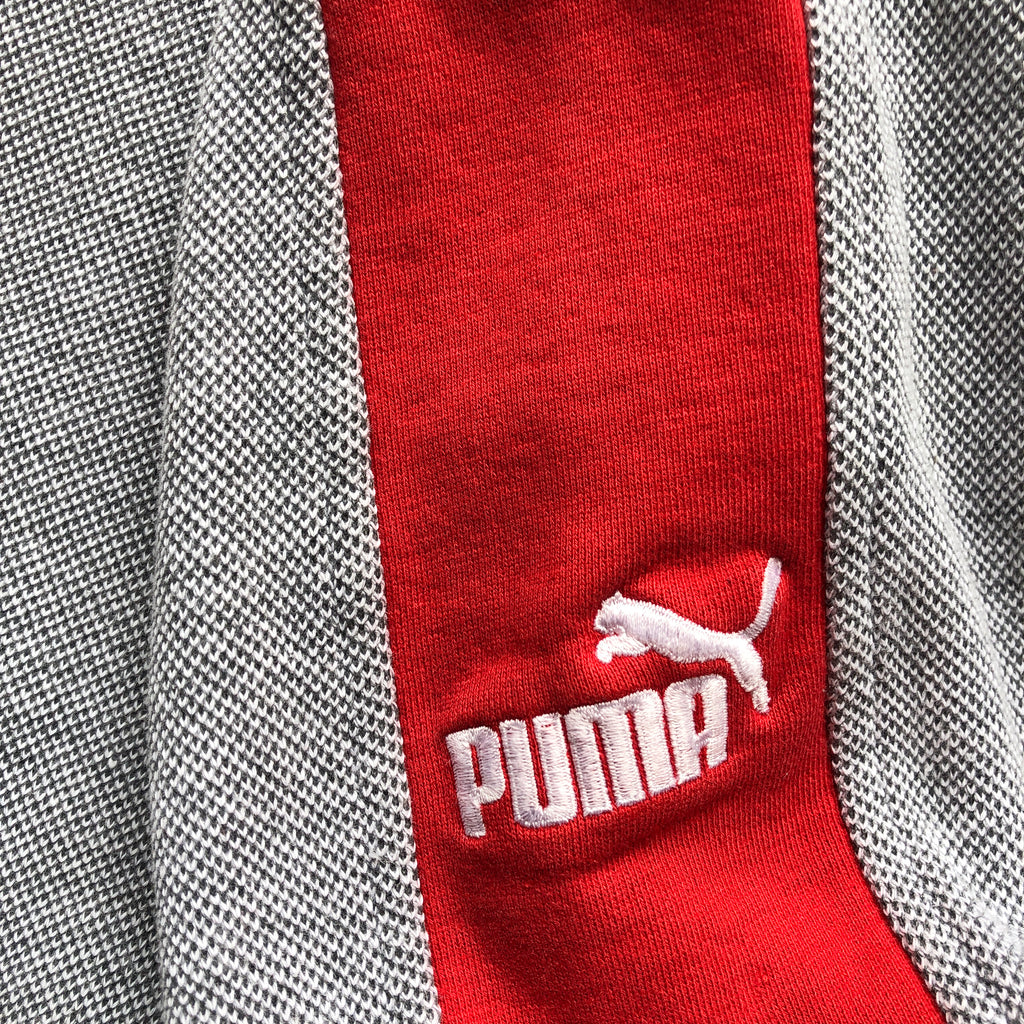 WESTSIDE STOREY VINTAGE | VINTAGE PUMA THICK SPECKLE GREY CHIEFS EMBROIDERED SWEATSHIRT - Westside Storey