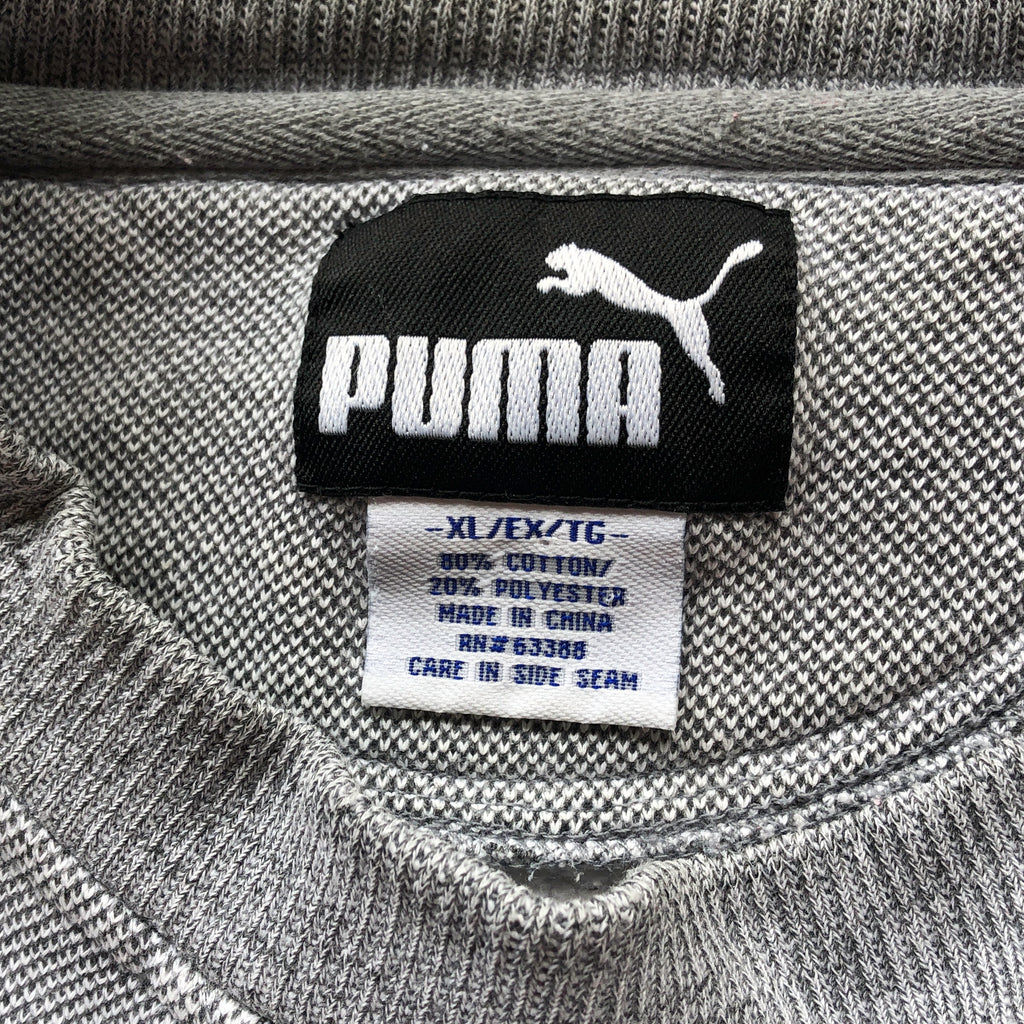 WESTSIDE STOREY VINTAGE | VINTAGE PUMA THICK SPECKLE GREY CHIEFS EMBROIDERED SWEATSHIRT - Westside Storey