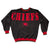 WESTSIDE STOREY VINTAGE | VINTAGE 90'S LEGENDS CHIEFS BIG SPELL OUT STITCHED SWEATSHIRT - Westside Storey