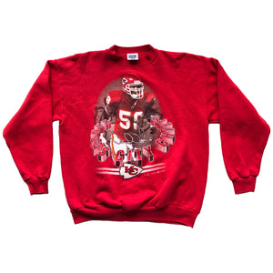 WESTSIDE STOREY VINTAGE | VINTAGE 1999 DERRICK THOMAS CHIEFS SWEATSHIRT - Westside Storey