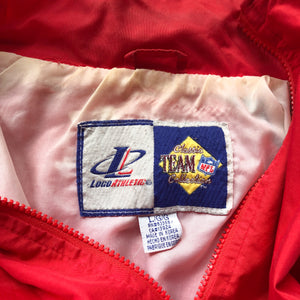 WESTSIDE STOREY VINTAGE | VINTAGE 90'S LOGO ATHLETIC SPELL OUT CHEIFS WINDBREAKER JACKET - Westside Storey