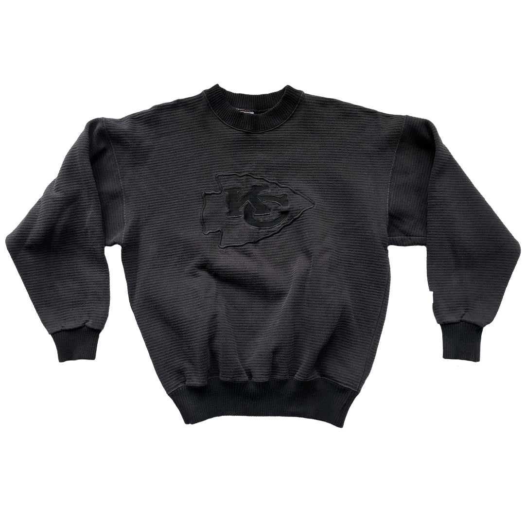 WESTSIDE STOREY VINTAGE | VINTAGE 90'S LEGENDS RUGGED TEXTURE CHIEFS LOGO SWEATSHIRT - Westside Storey