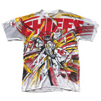 WESTSIDE STOREY VINTAGE | VINTAGE 90'S MAGIC JOHNSON CHIEFS DOUBLE SIDED ALL OVER PRINT T-SHIRT - Westside Storey