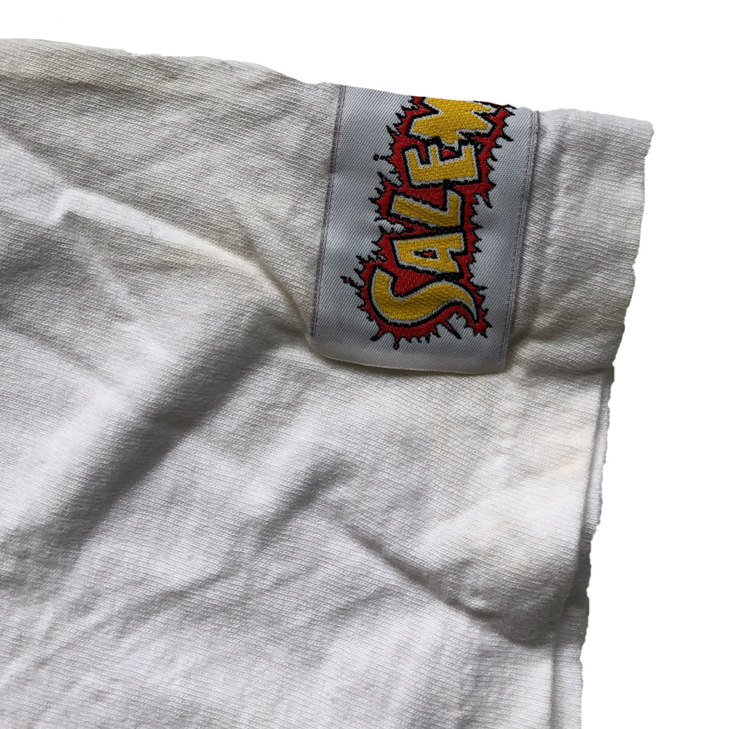 WESTSIDE STOREY VINTAGE | VINTAGE 90'S SALEM CARICATURE COMIC BOOK SERIES JOE MONTANA CHIEFS T-SHIRT - Westside Storey