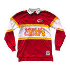 WESTSIDE STOREY VINTAGE | VINTAGE 90'S NUTMEG RUGBY CHIEF SHIRT - Westside Storey