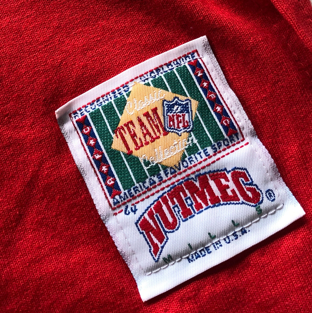 WESTSIDE STOREY VINTAGE | VINTAGE 90'S NUTMEG RUGBY CHIEF SHIRT - Westside Storey