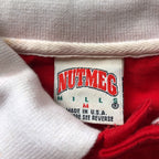 WESTSIDE STOREY VINTAGE | VINTAGE 90'S NUTMEG RUGBY CHIEF SHIRT - Westside Storey