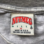 WESTSIDE STOREY VINTAGE | VINTAGE 90'S NUTMEG NFL PLAID PATCH CHIEFS ASH GREY T-SHIRT - Westside Storey