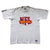 WESTSIDE STOREY VINTAGE | VINTAGE 90'S NUTMEG NFL PLAID PATCH CHIEFS ASH GREY T-SHIRT - Westside Storey