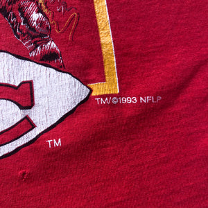 WESTSIDE STOREY VINTAGE | VINTAGE 1993 CHIEFS LOGO 7 COOL GRAPHICS T-SHIRT - Westside Storey