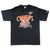 WESTSIDE STOREY VINTAGE | VINTAGE 90'S STRIPED CHIEFS BLACK T-SHIRT - Westside Storey