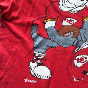 WESTSIDE STOREY VINTAGE | VINTAGE 90'S KC WOLF CHIEFS T-SHIRT - Westside Storey