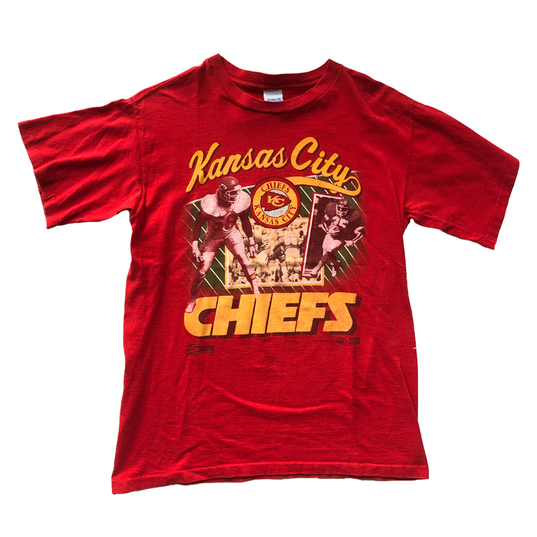 WESTSIDE STOREY VINTAGE | VINTAGE 90'S SALEM DERRICK THOMAS CHIEFS T-SHIRT - Westside Storey