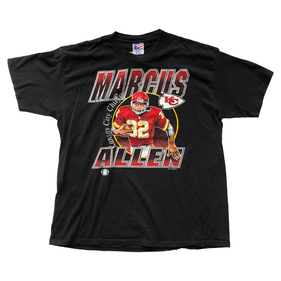WESTSIDE STOREY VINTAGE | VINTAGE 1994 MARCUS ALLEN TEE CHIEFS T-SHIRT - Westside Storey
