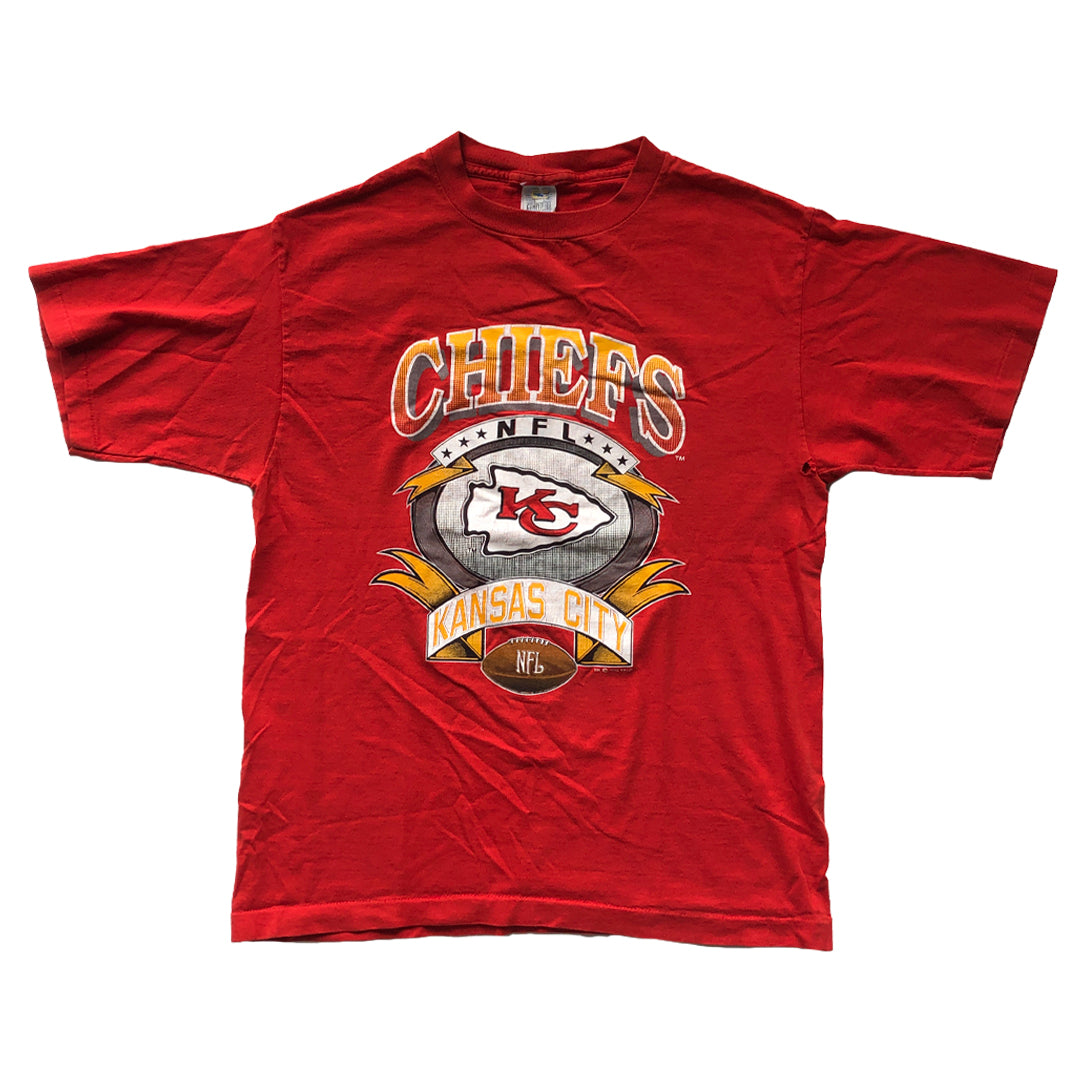 WESTSIDE STOREY VINTAGE | VINTAGE 1992 PERFECT FADE CHIEFS T-SHIRT - Westside Storey