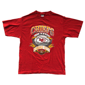 WESTSIDE STOREY VINTAGE | VINTAGE 1992 PERFECT FADE CHIEFS T-SHIRT - Westside Storey