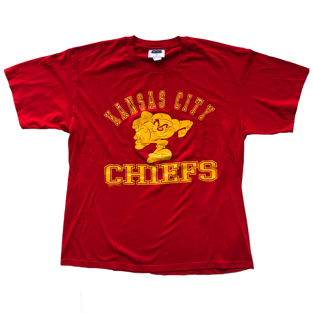 WESTSIDE STOREY VINTAGE | VINTAGE 1992 PERFECT FADE CHIEFS T-SHIRT - Westside Storey