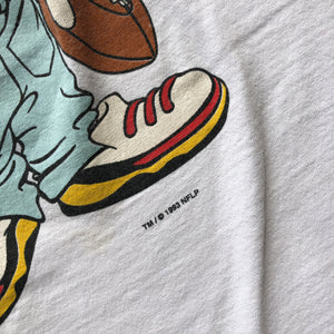 WESTSIDE STOREY VINTAGE | VINTAGE 1993 LOONEY TUNES BUGS, TAZ RAP CHIEFS T-SHIRT - Westside Storey
