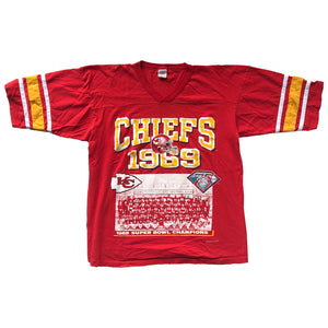 WESTSIDE STOREY VINTAGE | VINTAGE 1994 QUARTER SLEEVE -69 SUPER BOWL TRIBUTE SHIRT - Westside Storey